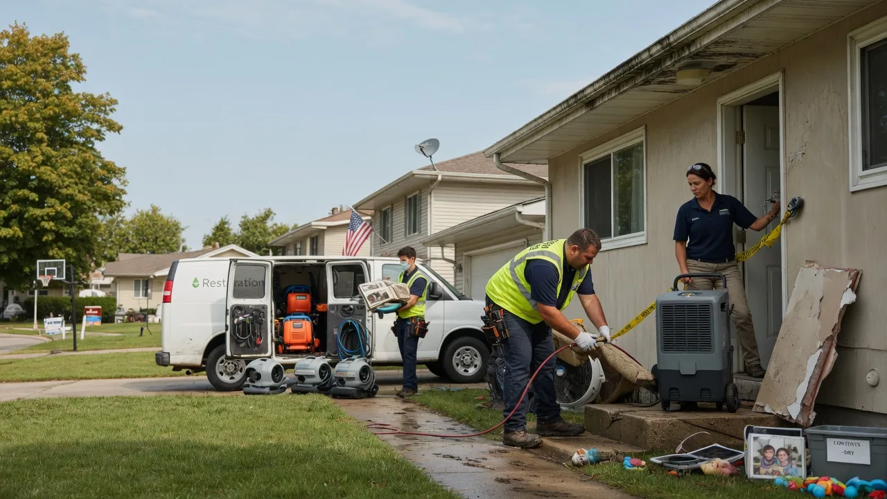 Water Damage Restoration in New Llano, LA near me